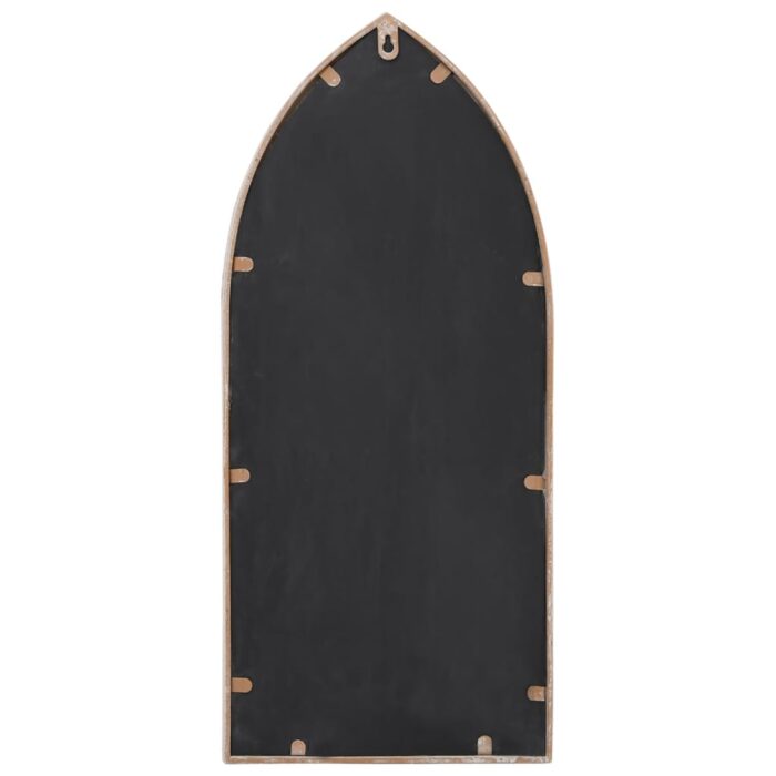 Miroir de jardin Sable 70x30 cm Fer pour utilisation extérieure – Image 2