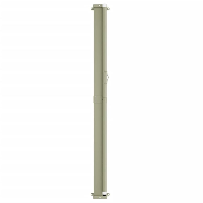 Auvent latéral rétractable de patio 160x300 cm Crème – Image 4