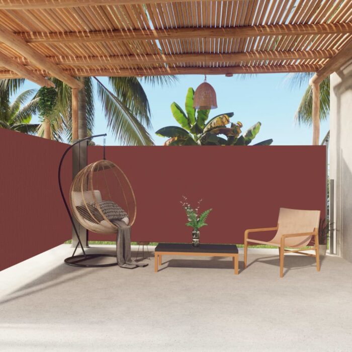 VXL8720286770603_m_en_hd_1.jpg Auvent latéral rétractable Marron 160x600 cm – Image 1