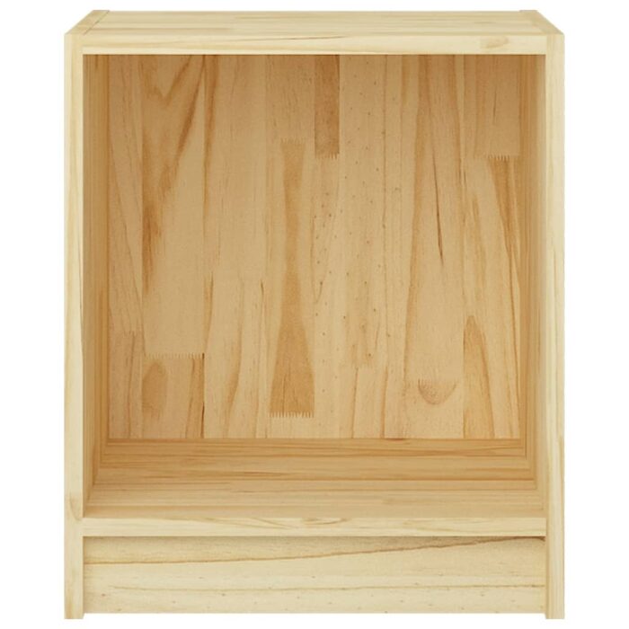 Table de chevet 35,5x33,5x41,5 cm bois de pin massif – Image 3