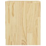 Table de chevet 35,5x33,5x41,5 cm bois de pin massif – Image 4