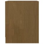 Tables de chevet 2 pcs Marron miel 35,5x33,5x41,5 cm Pin massif – Image 6