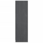 Bibliothèque/Séparateur de pièce gris 36x33x110 cm pin massif – Image 5