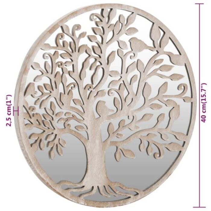 Miroir Sable 40x2,5 cm Fer pour utilisation à l'intérieur – Image 4