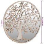 Miroir Sable 60x2,5 cm Fer pour utilisation à l'intérieur – Image 4