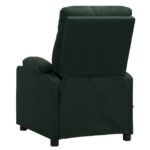 Fauteuil Vert foncé Tissu – Image 4