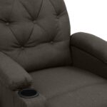 Fauteuil Taupe Tissu – Image 6