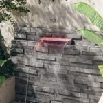 Déversoir pour cascade avec LED RVB Acrylique 45 cm – Image 2