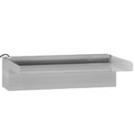 Déversoir pour cascade avec LED RVB Inox 30 cm – Image 4