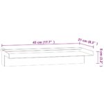 Déversoir pour cascade avec LED RVB Inox 45 cm – Image 10