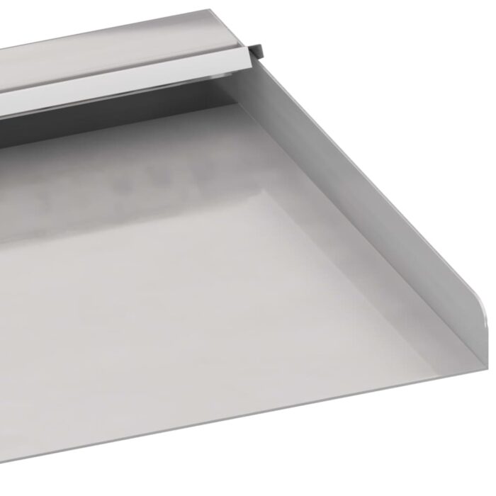 Déversoir pour cascade avec LED RVB Inox 45 cm – Image 8