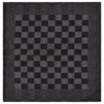 Ensemble de serviettes 10 pcs noir et gris coton – Image 8