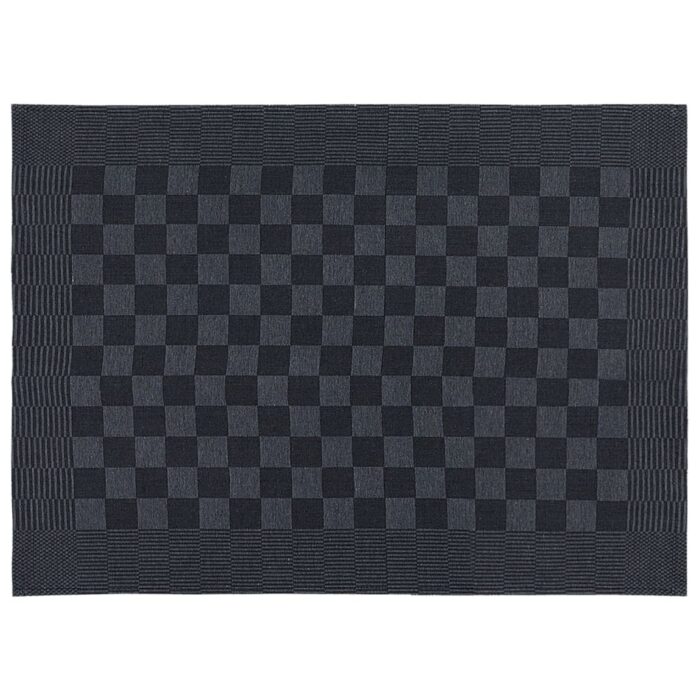Ensemble de serviettes 20 pcs noir et gris coton – Image 7