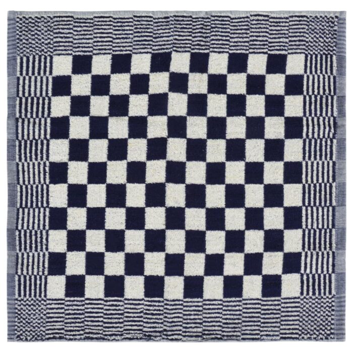 Ensemble de serviettes 10 pcs bleu et blanc coton – Image 8