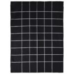 Ensemble de serviettes 12 pcs noir coton – Image 5