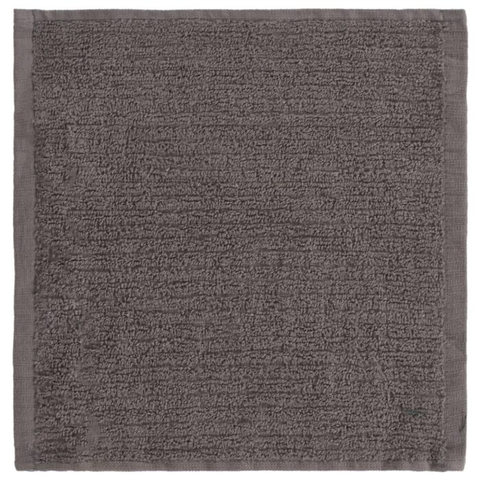 Ensemble de serviettes 12 pcs noir coton – Image 7