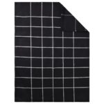 Ensemble de serviettes 12 pcs noir coton – Image 8