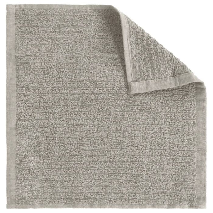 Ensemble de serviettes 12 pcs gris coton – Image 10