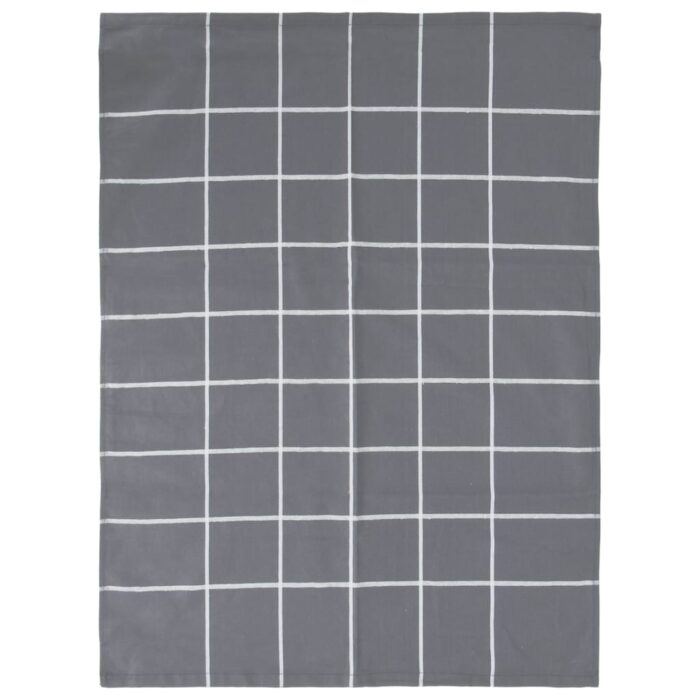 Ensemble de serviettes 12 pcs gris coton – Image 5