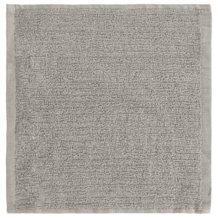 Ensemble de serviettes 12 pcs gris coton – Image 7
