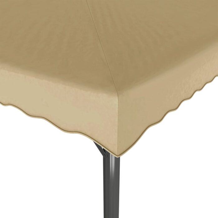 Chapiteau Taupe 3x3 m Aluminium et acier – Image 2