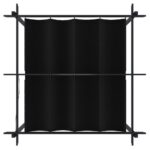 Tonnelle de jardin avec toit rétractable 3x3 m Anthracite – Image 5