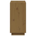 Bibliothèque Marron miel 60x35x71 cm Bois de pin massif – Image 4