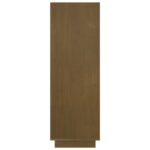 Bibliothèque/Séparateur de pièce Marron miel 80x35x103 cm Pin – Image 5