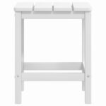 Table de jardin Adirondack Blanc 38x38x46 cm PEHD – Image 3