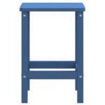 Table de jardin Adirondack Bleu marine 38x38x46 cm PEHD – Image 2
