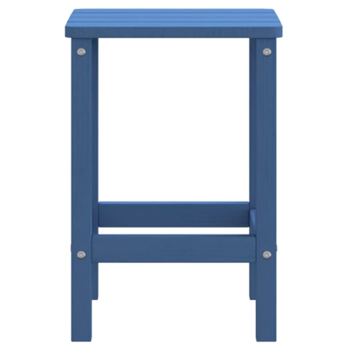 Table de jardin Adirondack Bleu marine 38x38x46 cm PEHD – Image 2