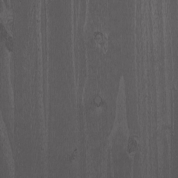 Bureau HAMAR Gris clair 110x40x75 cm Bois massif de pin – Image 8