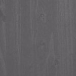 Bureau HAMAR Gris clair 113x50x75 cm Bois massif de pin – Image 8