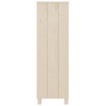 Bibliothèque HAMAR Marron miel 85x35x112 cm Bois de pin massif – Image 4