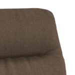 Chaise de relaxation Taupe Tissu – Image 4