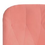 Chaise de relaxation Rose Velours – Image 4