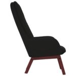 Chaise de relaxation Noir Velours – Image 2