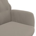 Chaise de relaxation Gris clair Velours – Image 4