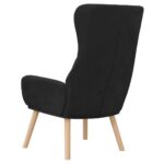 Chaise de relaxation Noir Velours – Image 3