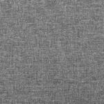 Chaise de relaxation Gris clair Tissu – Image 5