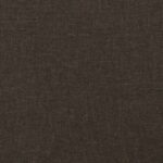 Repose-pied Marron 60x60x36 cm Tissu et similicuir – Image 3