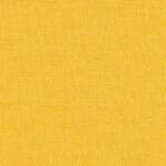 Repose-pied Jaune moutarde 60x60x36 cm Tissu et similicuir – Image 3