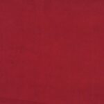 Repose-pied Rouge bordeaux 60x60x36 cm Velours – Image 3