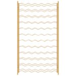 Casier à bouteilles pour 72 bouteilles Doré Métal – Image 2