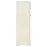 Armoire plastique 79x43x125 cm design bois glace à la vanille – Image 4