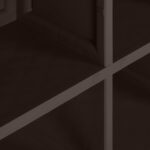 Armoire en plastique 79x43x125 cm Design de bois Marron – Image 2