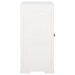 Armoire plastique 79x43x85,5 cm design de bois blanc angora – Image 4