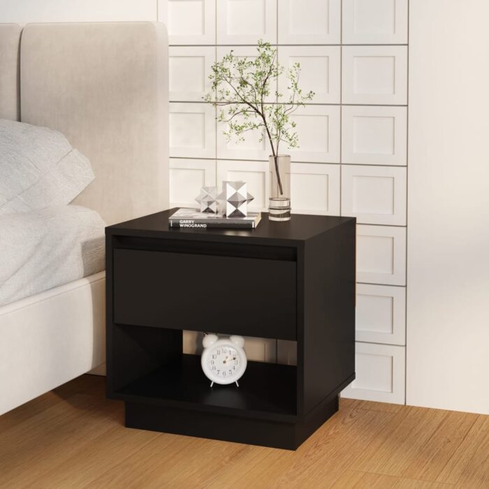 VXL8720286834510_m_en_hd_1.jpg Table de chevet Noir 45x34x44 cm bois d'ingénierie – Image 1