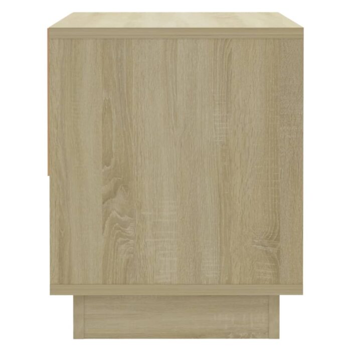 Table de chevet Chêne sonoma 45x34x44 cm bois d'ingénierie – Image 4