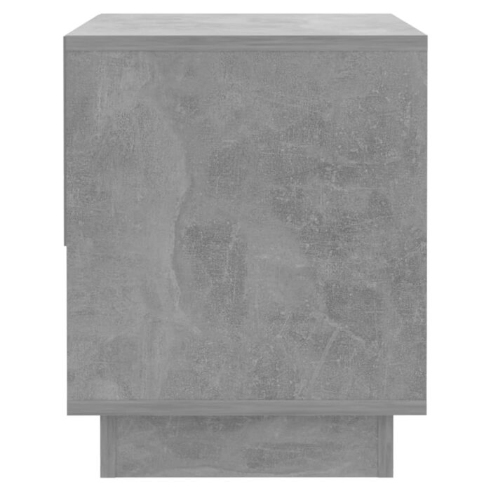 Tables de chevet 2 pcs Gris béton 45x34x44 cm Bois d'ingénierie – Image 6